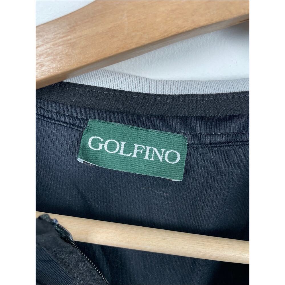 Golfino Women's 10 Short Sleeve 1/4 Zip Golf Stretch Pullover Activewear Polo - Picture 8 of 8